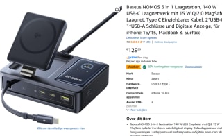 Baseus NOMOS 5 in 1 oplaadstation