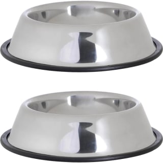 Comedouro Pet em Inox com 2 Peças de 500ml da Basic+ - R$ 59,99