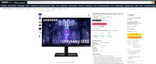 MONITOR da SAMSUNG, modelo ODYSSEY G30 de 24 polegadas - R$ 1.049