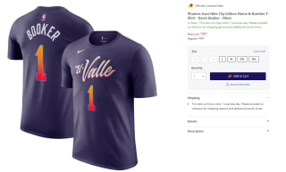 Camiseta de Hombre de los Phoenix Suns Nike City Edition por 19.5€