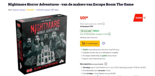 Nightmare Horror Adventures voor €10,56 bij Bol.com