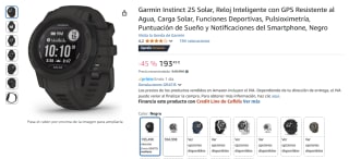 Garmin Instinct 2S Solar por 193,49€