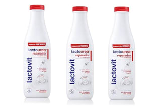 3 Botes de Lactovit - Gel de Ducha Reparador Lactourea, Hidratante y Nutritivo, Piel Fuerte y Joven, Textura Cremosa y Ligera, con Protein Calcium, para Pieles Muy Secas o Extra Secas - 750 ml por 5.88€