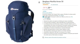 Mochila de montaña Arrow 30 por 28,64€