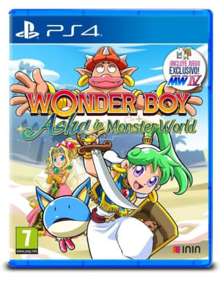 Wonder Boy Asha in Monster World PS4 por 18,90€.
