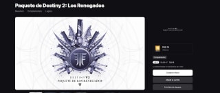 Paquete de Destiny 2: Los Renegados desde Epic Games por 1,99€