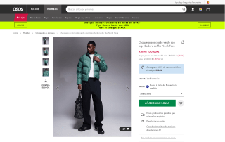 THE NORTH FACE chaqueta Saikuru por 90€