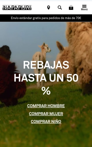 Hasta -50% Las Rebajas Napapijri.