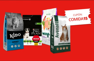 15% EXTRA alimentación para mascotas en Worten