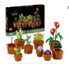 Lego Icons Plantas Diminutas por 37,49€