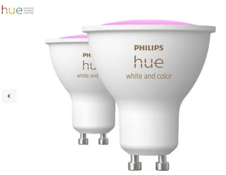 Philips 929001953112 Hue White and Color Ambiance 4,3W GU10 (duopack) voor €59 bij de MediaMarkt