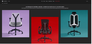 Descuento hasta 25% Sillas en Herman Miller