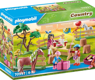 Playmobil Country Fiesta de Cumpleaños en la Granja de Ponis por 10,82€
