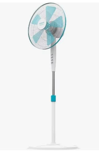 EnergySilence 500 Ventilador de Pie EnergySilence 500. 40 W, 5 Aspas de 40 cm de diámetro, Oscilante, 3 Velocidades, Altura Ajustable 110-130 cm, Motor de Cobre por 23.83€ (Cuenta Nueva 14.45€)