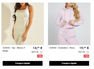 Calvin Klein ropa desde solo 1,99€ alucina