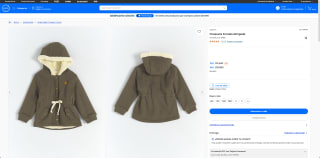 Chaqueta Forrada Abrigada por solo $11.490