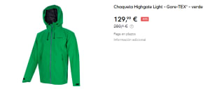 Chaqueta Trangoworld Highgate Termic con Tecnologia Gore-Tex por 129.99€