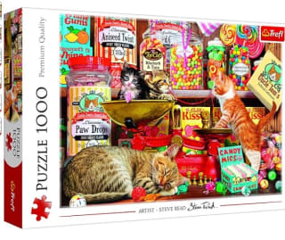 Puzzle, Dulces para Gatos, de 1000 Piezas marca Trefl por 7,80€
