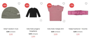 Tot 80% korting op kinderkleding met o.a. Vingino, Feetje en Z8 @ Kixx