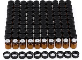 100 Botellas de Cristal 1ml Fenteer por solo 15,69€