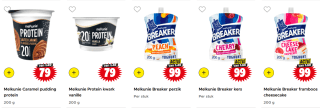 Melkunie protein producten voor €0,79 bij Dirk