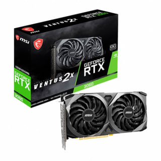 Placa Gráfica da MSI, modelo NVIDIA GeForce RTX 3060 de 12GB - R$ 2.099,99