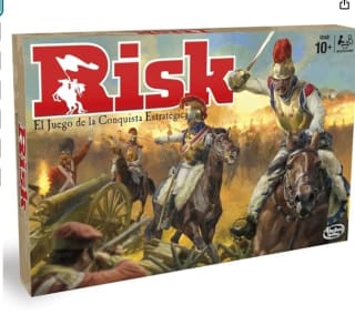 Clasico Risk Versión Española, para 2 jugadores Hasbro Gaming por 24,29€