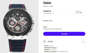 Reloj para Hombre Guess CIRCUIT por 66.6€