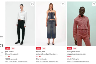 Tot 80% korting in de sale bij Wehkamp