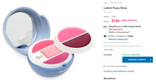 Labial Pupa Rosa a $159 en Coppel