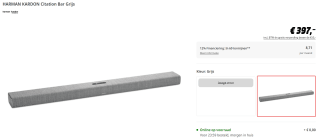 Harman Kardon Citation Bar Grijs voor €397 bij de MediaMarkt