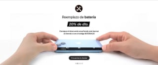 Código 20% Descuento remplazo de batería Apple servicio técnico autorizado K-Tuin