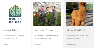 Gratis Kwekers bezoeken bij Kom in de kas op 6 & 7 april