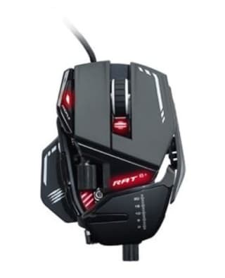 Ratón gaming Mad Catz R.A.T. 8+ Negro por 64,99€.