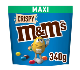 M&M's Crispy crujiente con arroz hinchado 340gr por solo 3,32€
