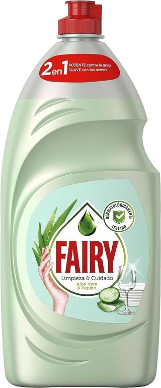 Fairy Limpieza y Cuidado aloe vera y pepino de 1.015ml por 3,42€