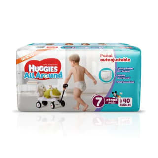 70% de rebaja en 2da unidad Pañales Huggies All Around