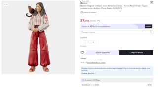 Recopilación de Figuras de Indiana jones marca Hasbro por 20,29€