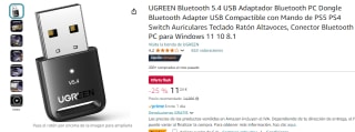 Adaptador USB Bluetooth 5.4 UGREEN para PC por 10,67€