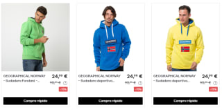 Ropa Geographical Norway desde 9,99€ preciazos