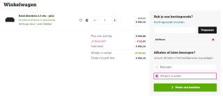 10% korting op alle banken bij Leen Bakker