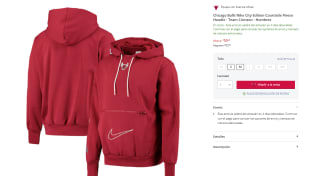 Sudadera de Hombre Nike de los Chicago Bulls por 55.2€