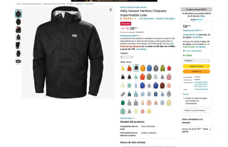 Chaqueta Helly Hansen Impermeable Loke Hombre por solo 58,64€