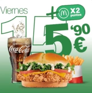 McDonalds Menu Crispy Chicken por 5,90€