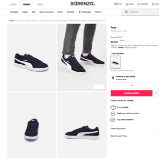 Zapatillas Puma Puma Smash V2 Azul por 32,99€