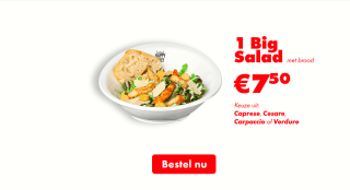 Diverse aanbiedingen op take-away bij Happy Italy