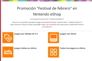 "Festival de febrero" en Nintendo eShop