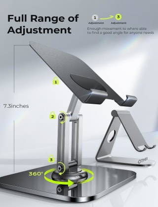 Lisen verstelbare desktop standaard voor €11,99 dmv code bij Amazon