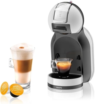 Dolce Gusto Mini Me (zwart/grijs) + 2 doosjes gratis koffie voor €24,99 na cashbackbij Amazon.