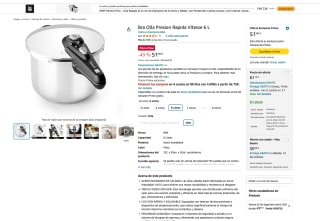 Olla Bra Presion Rapida Vitesse 6 Litros por solo 51,90€